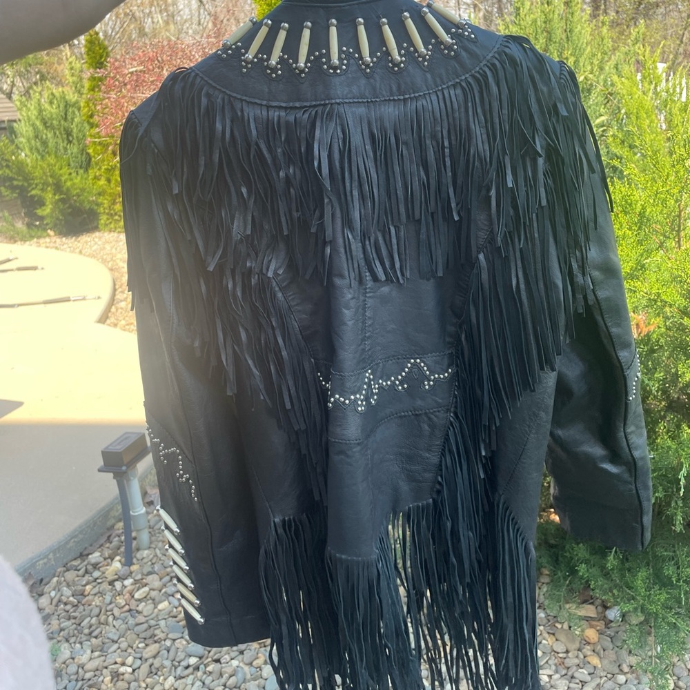 Vintage women’s leather jacket